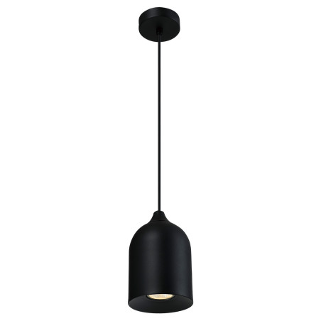 NOWOŚĆ Metalowa lampa wisząca Nilo czarna 1xGU10 Light Prestige