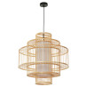 NOWOŚĆ Lampa wisząca Stela rattanowa 1xE27 Light Prestige