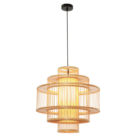 NOWOŚĆ Lampa wisząca Stela rattanowa 1xE27 Light Prestige