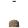NOWOŚĆ Rattanowa lampa wisząca Kanso 50 cm jasne drewno 1xE27 Light Prestige