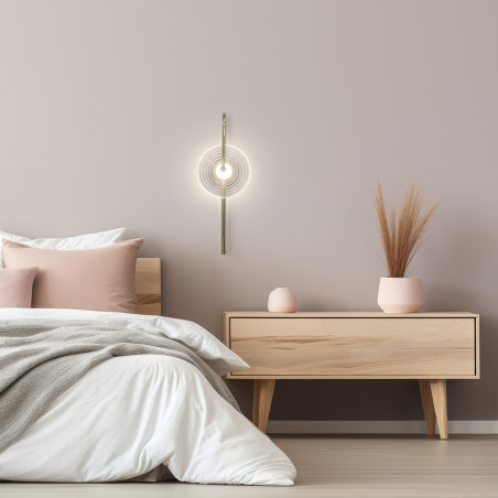 NOWOŚĆ Kinkiet Plato transparentny LED CCT Light Prestige