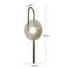 NOWOŚĆ Kinkiet Plato transparentny LED CCT Light Prestige