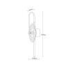 NOWOŚĆ Kinkiet Plato transparentny LED CCT Light Prestige