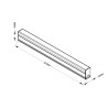 NOWOŚĆ Moduł Geometric System New 30 cm LED 4000K Light Prestige