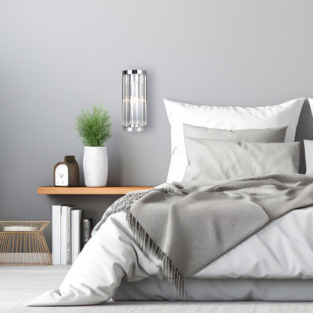 NOWOŚĆ Kinkiet Vetro chrom 1xE14 Light Prestige