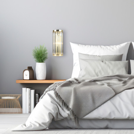 NOWOŚĆ Kinkiet Vetro złoto 1xE14 Light Prestige
