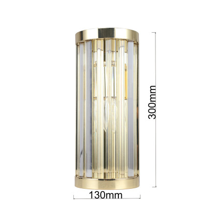 NOWOŚĆ Kinkiet Vetro złoto 1xE14 Light Prestige
