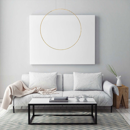 NOWOŚĆ Lampa wisząca Mirror S złota IP44 LED CCT Light Prestige