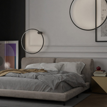 NOWOŚĆ Kinkiet Mirror S czarny IP44 LED CCT Light Prestige