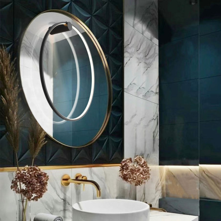 NOWOŚĆ Kinkiet Mirror S czarny IP44 LED CCT Light Prestige