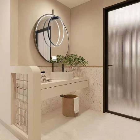 NOWOŚĆ Kinkiet Mirror S czarny IP44 LED CCT Light Prestige