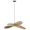 NOWOŚĆ Rattanowa lampa wisząca Raya naturalna 1xE27 Light Prestige