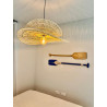 NOWOŚĆ Rattanowa lampa wisząca Raya naturalna 1xE27 Light Prestige