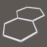 NOWOŚĆ Plafon Geometric System 2 New LED 4000K Light Prestige