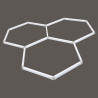NOWOŚĆ Plafon Geometric System 3 New LED 4000K Light Prestige