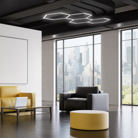NOWOŚĆ Plafon Geometric System 3 New LED 4000K Light Prestige