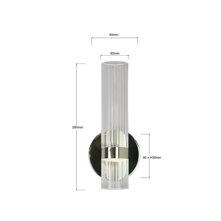 NOWOŚĆ Kinkiet Ambiente złoty LED CCT Light Prestige