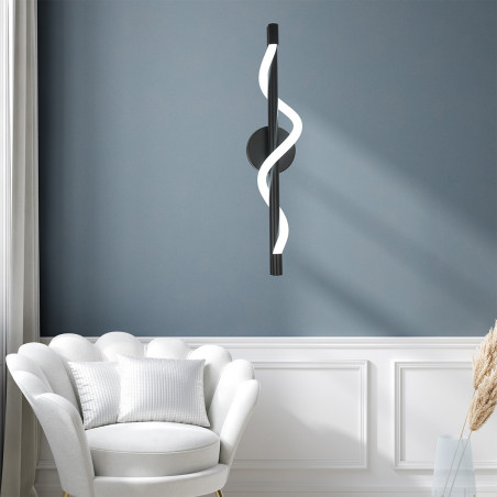 NOWOŚĆ Kinkiet Meleca czarny LED CCT Light Prestige
