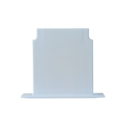 NOWOŚĆ Zaślepka do szyn podtynkowych Magnetic Slim biała Light Prestige