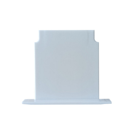 NOWOŚĆ Zaślepka do szyn podtynkowych Magnetic Slim biała Light Prestige