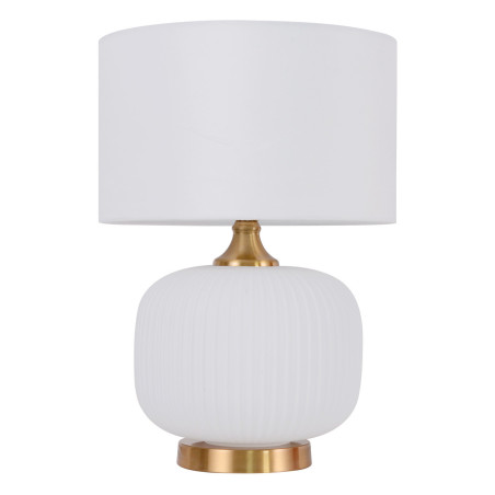 NOWOŚĆ Lampa stołowa Tamiza 48 cm biała 1xE27 Light Prestige