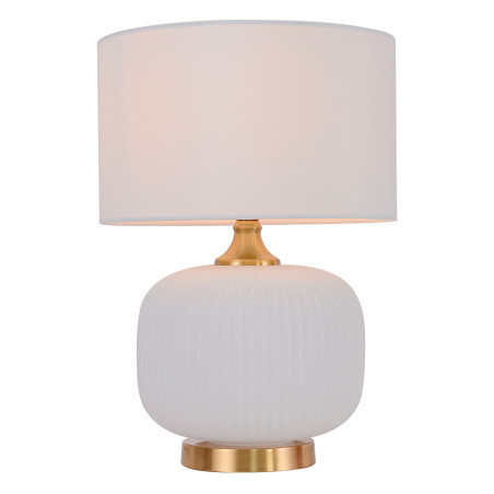 NOWOŚĆ Lampa stołowa Tamiza 48 cm biała 1xE27 Light Prestige