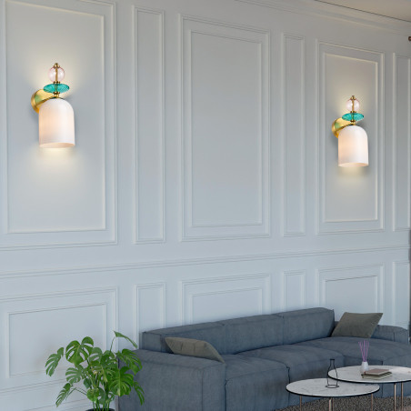NOWOŚĆ Kinkiet Tropea biały 1xE27 Light Prestige