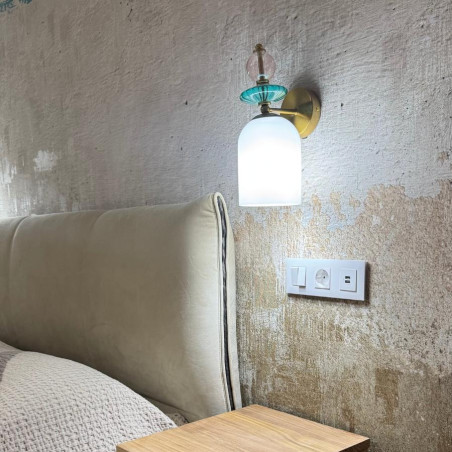 NOWOŚĆ Kinkiet Tropea biały 1xE27 Light Prestige