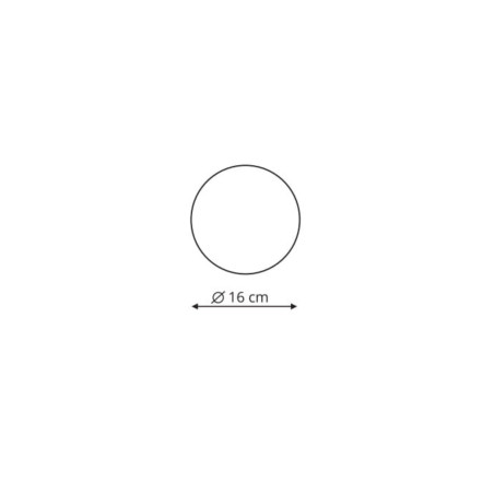 NOWOŚĆ Plafon Platillo 16 cm czarny LED CCT Light Prestige