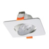 NOWOŚĆ Ruchome kwadratowe oczko podtynkowe Plus białe LED CCT Light Prestige