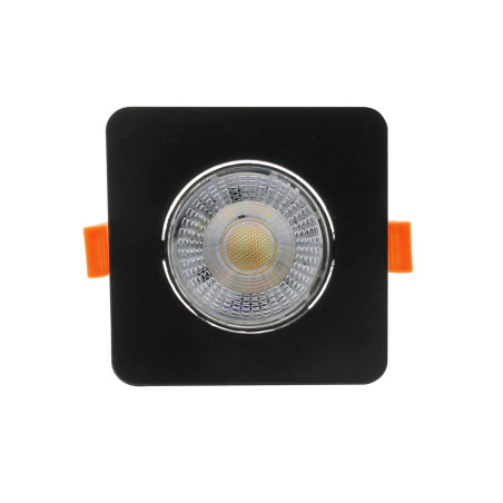 NOWOŚĆ Ruchome kwadratowe oczko podtynkowe Plus czarne LED CCT Light Prestige