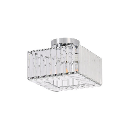 NOWOŚĆ Kwadratowy plafon Vetro chrom 1xE27 Light Prestige