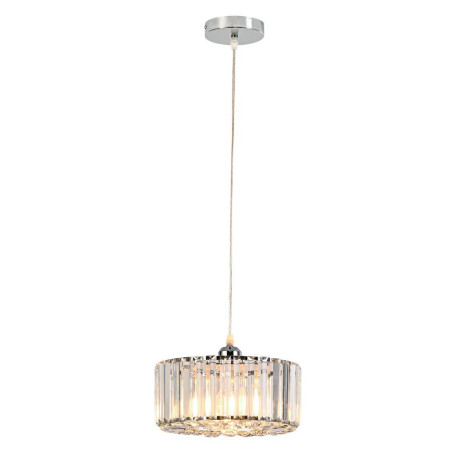 NOWOŚĆ Okrągła lampa wisząca Vetro chrom 1xE27 Light Prestige