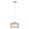 NOWOŚĆ Okrągła lampa wisząca Vetro chrom 1xE27 Light Prestige