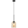 NOWOŚĆ Lampa wisząca Elaris bursztynowa 1xE27 Light Prestige
