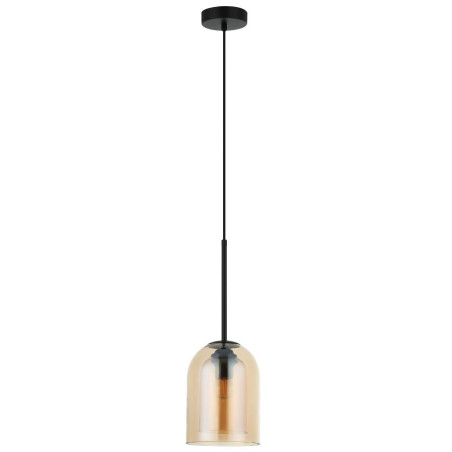 NOWOŚĆ Lampa wisząca Elaris bursztynowa 1xE27 Light Prestige