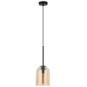 NOWOŚĆ Lampa wisząca Elaris bursztynowa 1xE27 Light Prestige
