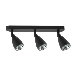 NOWOŚĆ Campana 3 spot czarny 3xGU10 Light Prestige