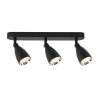 NOWOŚĆ Campana 3 spot czarny 3xGU10 Light Prestige