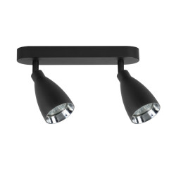 NOWOŚĆ Campana 2 spot czarny 2xGU10 Light Prestige