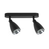 NOWOŚĆ Campana 2 spot czarny 2xGU10 Light Prestige