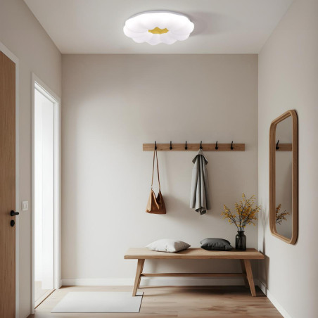 NOWOŚĆ Plafon Ariva 40 cm biały LED 4000K Light Prestige