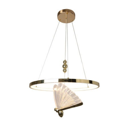 NOWOŚĆ Lampa wisząca Marissa Ring złota LED CCT Light Prestige