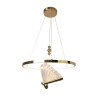 NOWOŚĆ Lampa wisząca Marissa Ring złota LED CCT Light Prestige