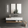 NOWOŚĆ Kinkiet Vena 60 cm czarna LED CCT Light Prestige