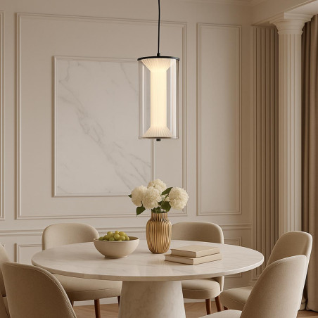 NOWOŚĆ Lampa wisząca Aeris transparentna LED CCT Light Prestige