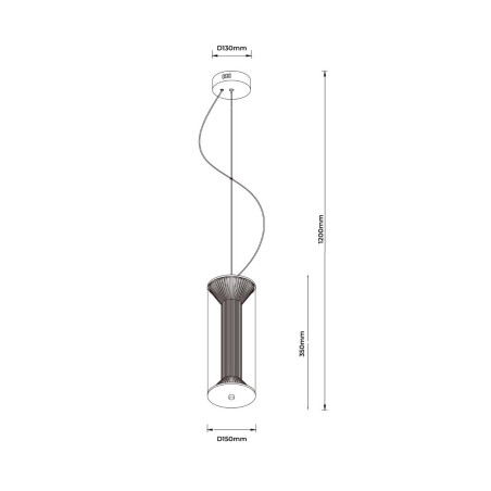 NOWOŚĆ Lampa wisząca Aeris transparentna LED CCT Light Prestige