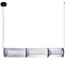 NOWOŚĆ Lampa wisząca Aeris 3 linia transparent LED CCT Light Prestige