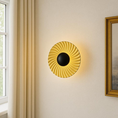 NOWOŚĆ Kinkiet Sola złoty 1xG9 Light Prestige