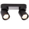 NOWOŚĆ Pointa 2 spot czarny 2xGU10 Light Prestige